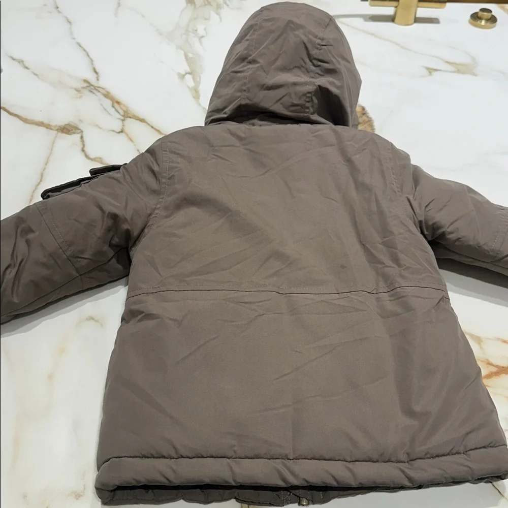 OshKosh B'gosh Tan Hooded Parka
